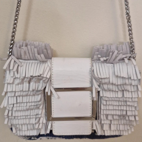 Sam Edelman Fringed Annabell mini crossbody bag - Picture 5 of 16